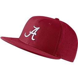Nike Men's Alabama Crimson Tide Crimson Aero True Baseball Fitted Hat
