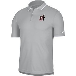 Nike Men's Brown University Bears Grey UV Collegiate Polo