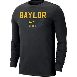 Nike Men's Baylor Bears Black Dri-FIT Cotton Name Drop Long Sleeve T-Shirt