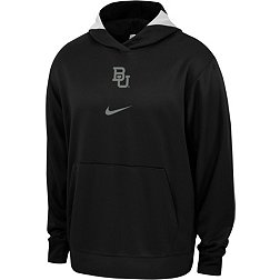 Nike Men's Baylor Bears Black Spotlight Basketball Dri-FIT Pullover Hoodie
