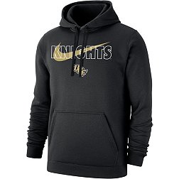 Nike Men's UCF Knights Black Club Fleece Wordmark Pullover Hoodie