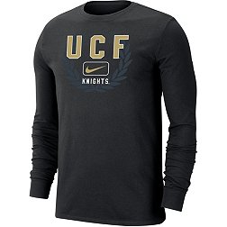 Nike Men's UCF Knights Black Dri-FIT Cotton Name Drop Long Sleeve T-Shirt