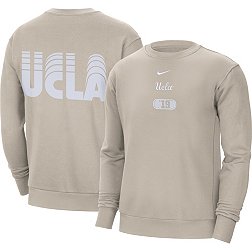 Nike Men's UCLA Bruins Cream Sportswear Fleece Crew Neck Sweatshirt