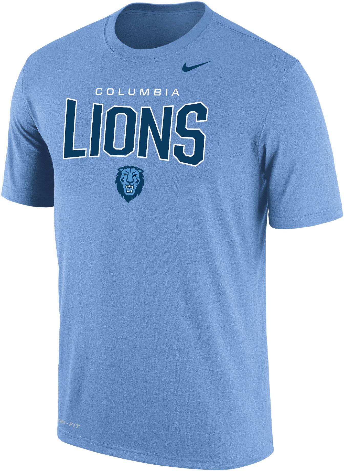 Nike / Men's Columbia Bluejays Columbia Blue Dri-FIT Cotton T-Shirt