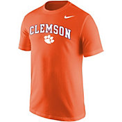Nike Men's Clemson Tigers Orange Core Cotton Arch T-Shirt