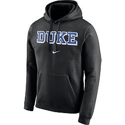 Nike Men's Duke Blue Devils Black Club Arch Pullover Fleece Hoodie