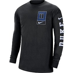 Nike Men's Duke Blue Devils Black Max90 Long Sleeve T-Shirt