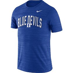 Nike Men's Duke Blue Devils Duke Blue Dri-FIT Velocity Football T-Shirt