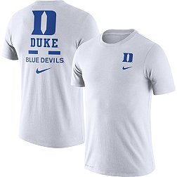 Nike Men's Duke Blue Devils White Dri-FIT Cotton DNA T-Shirt