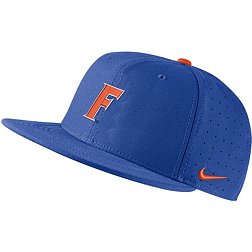 Nike Men's Florida Gators Blue Aero True Baseball Fitted Hat