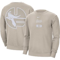 Nike Men's Florida Gators Cream Sportswear Fleece Crew Neck Sweatshirt