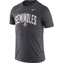 Nike Men's Florida State Seminoles Black Dri-FIT Velocity Football T-Shirt