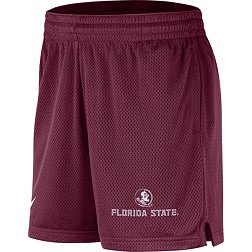 Nike Men's Florida State Seminoles Garnet Dri-FIT Knit Mesh Shorts