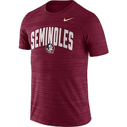 Nike Men's Florida State Seminoles Garnet Dri-FIT Velocity Football T-Shirt