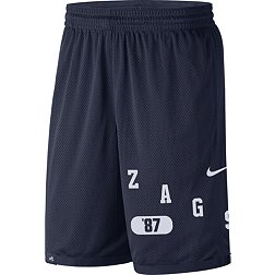 Nike Men's Gonzaga Bulldogs Blue Dri-FIT Shorts