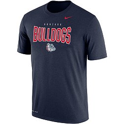 Nike Men's Gonzaga Bulldogs Blue Dri-FIT Cotton T-Shirt