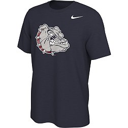 Nike Men's Gonzaga Bulldogs Blue Gloss Logo Basketball T-Shirt