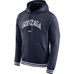 Nike Men's Gonzaga Bulldogs Blue Retro Fleece Pullover Hoodie