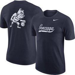 Nike Men's Gonzaga Bulldogs Blue Vault Wordmark T-Shirt