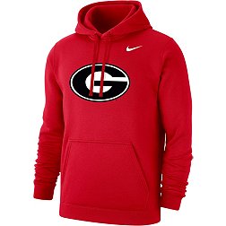 Nike Men's Georgia Bulldogs Red Club Fleece Pullover Hoodie