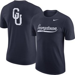 Nike Men's Georgetown Hoyas Blue Vault Wordmark T-Shirt