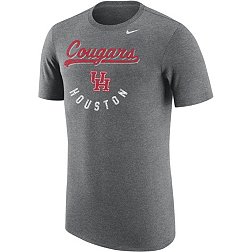 Nike Men's Houston Cougars Grey Tri-Blend T-Shirt