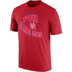 Jordan Men's Houston Cougars Red Phi Slama Jama Basketball Dri-FIT Cotton T-Shirt