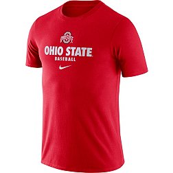 Nike Men's Ohio State Buckeyes Scarlet Dri-FIT Legend Baseball T-Shirt