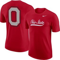 Nike Men's Ohio State Buckeyes Scarlet Vault Wordmark T-Shirt