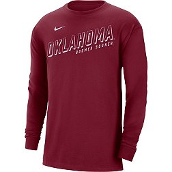 Nike Men's Oklahoma Sooners Crimson Max90 Boomer Sooner Long Sleeve T-Shirt
