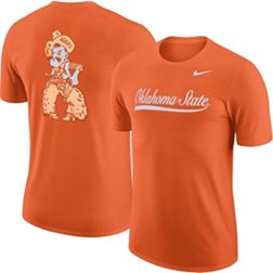 Nike Men's Oklahoma State Cowboys Orange Vault Wordmark T-Shirt