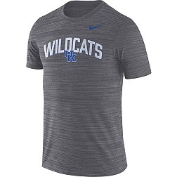 Nike Men's Kentucky Wildcats Grey Dri-FIT Velocity Football T-Shirt