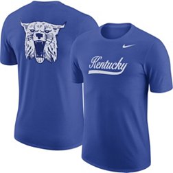 Nike Men's Kentucky Wildcats Blue Vault Wordmark T-Shirt