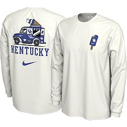 Nike Men's Kentucky Wildcats White Dorm Pack Ice Cream Truck Long Sleeve T-Shirt