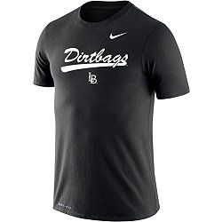 Nike / Men's Long Beach State 49ers Black Full Button Replica Baseball  Jersey