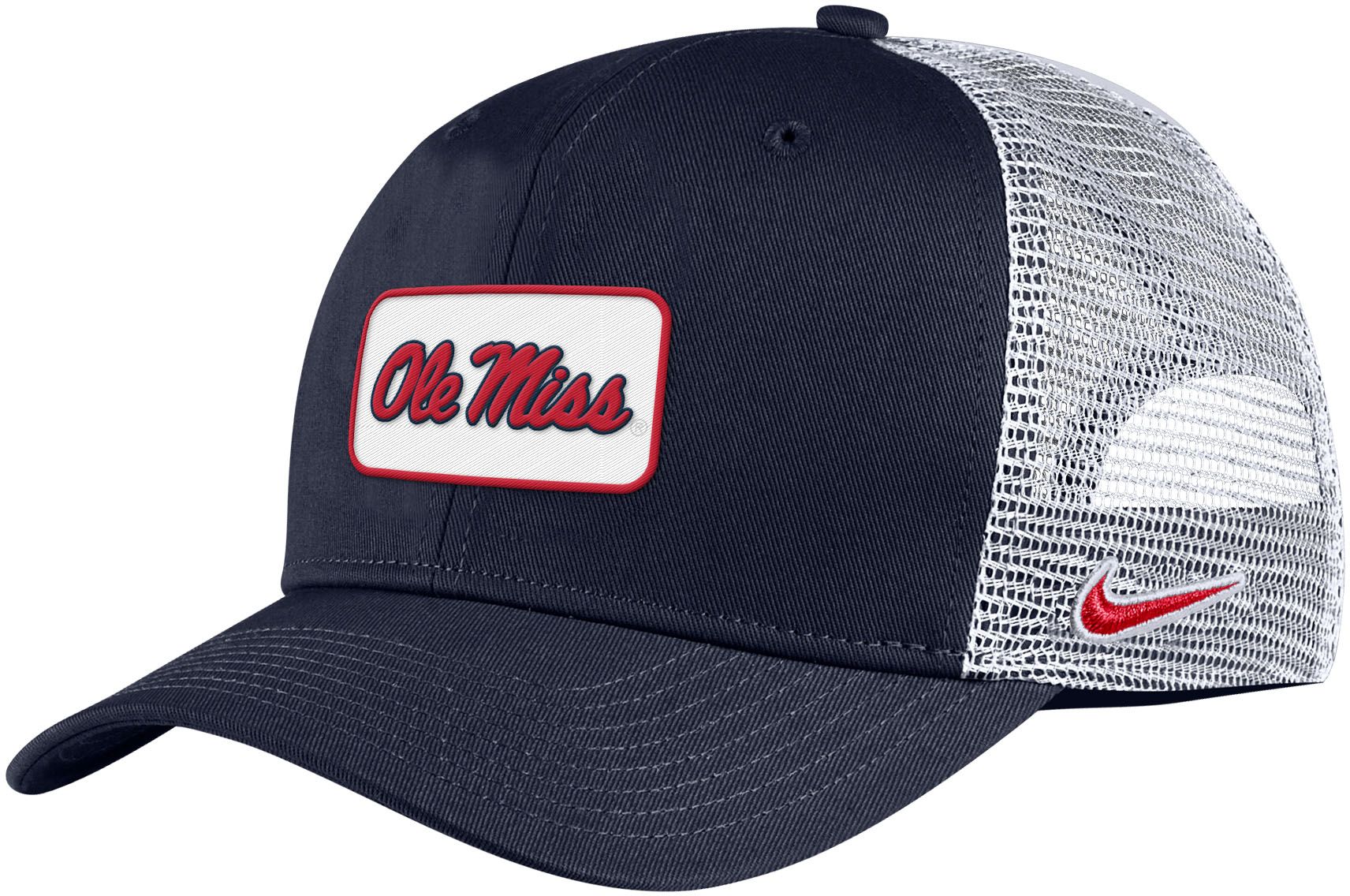 Ole Miss Rebels '47 Soccer Clean-Up Adjustable Hat - Navy