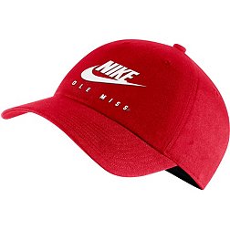 Nike Men's Ole Miss Rebels Red Futura Adjustable Hat