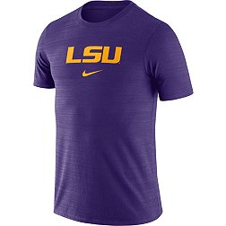 Nike Men's LSU Tigers Purple Dri-FIT Velocity Legend Team Issue T-Shirt