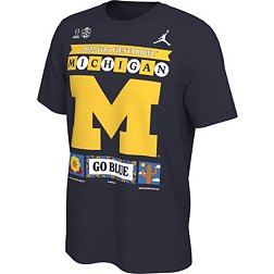 Jordan Men's 2022-23 College Football Playoff Fiesta Bowl Bound Michigan Wolverines T-Shirt