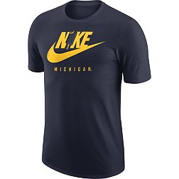 Nike Men's Michigan Wolverines Blue Dorm Pack Ice Cream T-Shirt