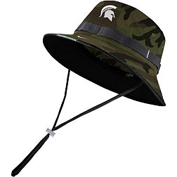 Nike Men's Michigan State Spartans Camo Dry Football Sideline Bucket Hat