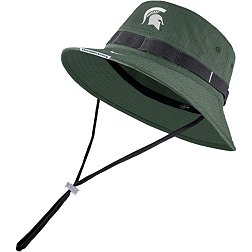Nike Men's Michigan State Spartans Green Dry Football Sideline Bucket Hat