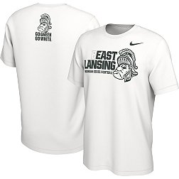 Nike Men's Michigan State Spartans White Official 2022 Football Student Body T-Shirt