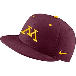 Nike Men's Minnesota Golden Gophers Maroon Aero True Baseball Fitted Hat