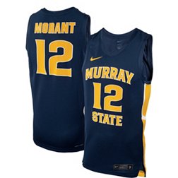 Original Retro Brand Men's Murray State Racers Ja Morant #12 Navy Blue  Replica Basketball Jersey