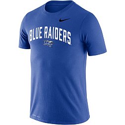 Nike Men's Middle Tennessee State Blue Raiders Blue Dri-FIT Legend T-Shirt