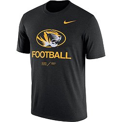 Nike Men's Missouri Tigers Black Dri-FIT Football Legend T-Shirt