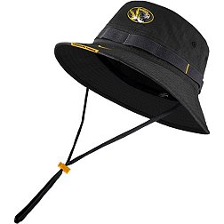 Nike Men's Missouri Tigers Black Dry Football Sideline Bucket Hat