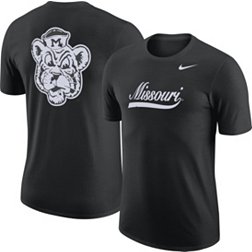 Nike Men's Missouri Tigers Black Vault Wordmark T-Shirt