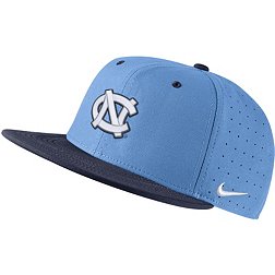 Nike Men's North Carolina Tar Heels Carolina Blue Aero True Baseball Fitted Hat